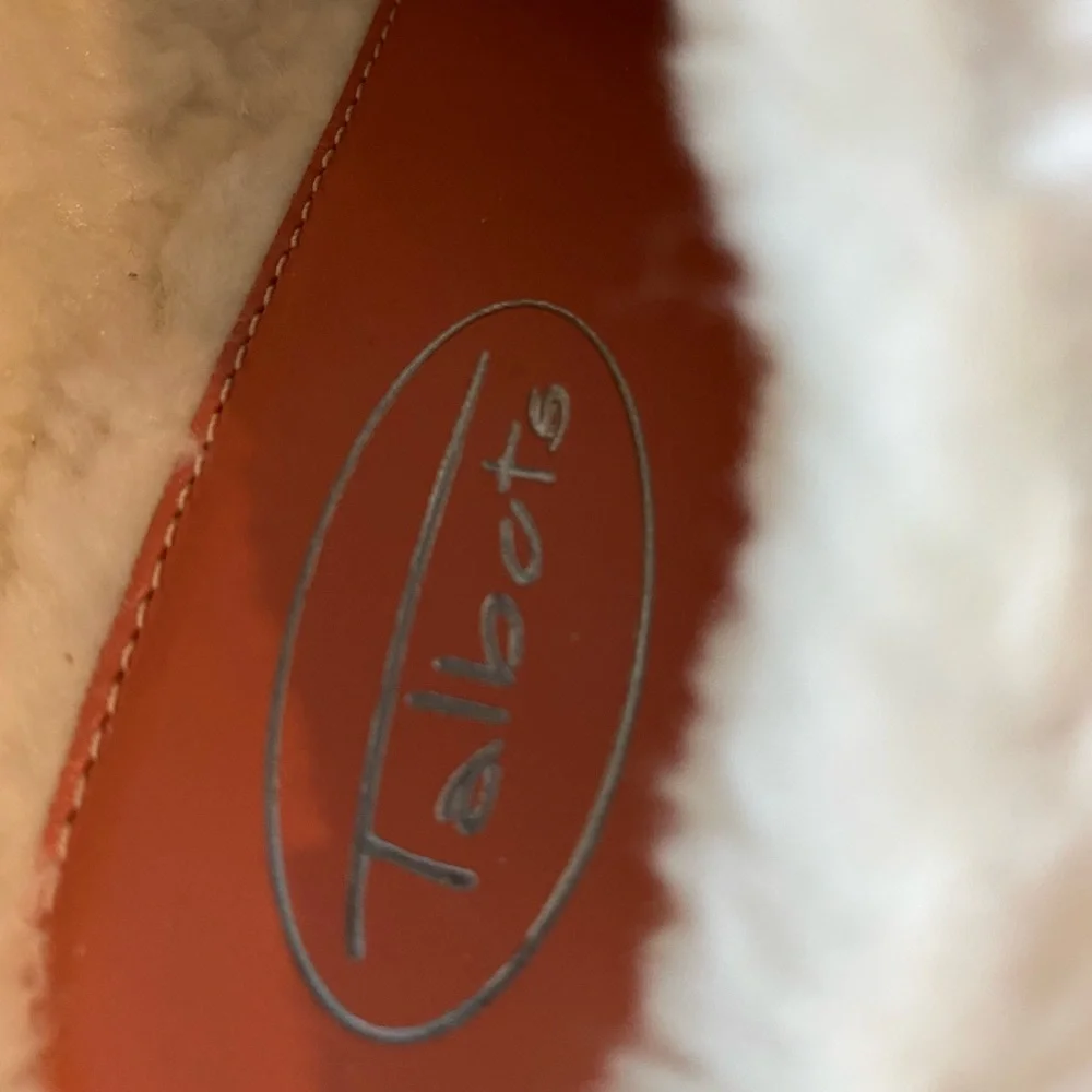 Talbots Suede Lined Mules, 7 - Picture 4 of 6